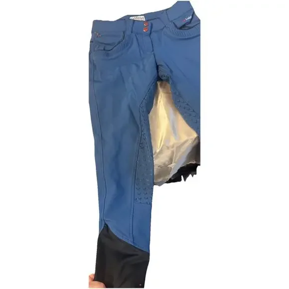 Le Mieux Riding Pants | Blue | Preloved | Equestrian Babe | Horse Girl | - Picture 4 of 16